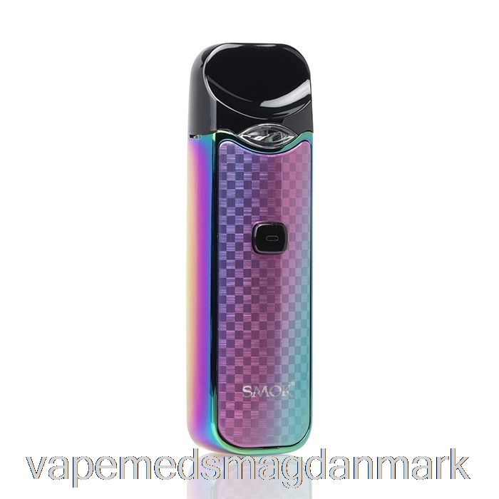 Vape Væske Smok Nord 15w Pod Kit Kulfiber - Regnbue